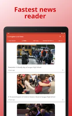 LosAngeles Local News android App screenshot 0